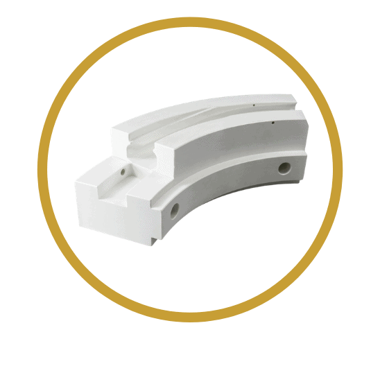 Ertalyte Plastic Part - great physical properties including thermal and degradation