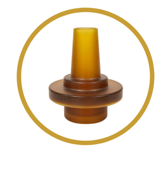 Semi Transparent Plastic Part